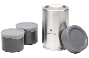 Image of Snow Peak Tobachi 2 Food Storage Container, Gray, TW-270-GY