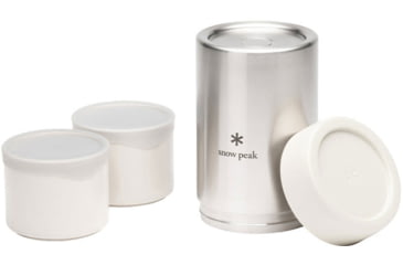 Image of Snow Peak Tobachi 2 Food Storage Container, White, TW-270-WH