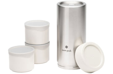 Image of Snow Peak Tobachi 3 Food Storage Container, White, TW-271-WH