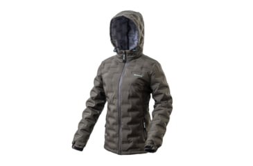 Image of Snowbee Nivalis2 Down Hooded Jacket - Womens, Dark Olive, Large, 11941HG-L