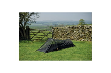 Image of SnugPak Journey Solo Tent, 23in X 5in X 5in, Pack 4 Lb, Sunburst Orange, 96001