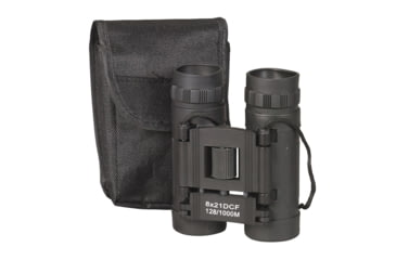 Image of SnugPak Ndur 8x 21mm Compact Binoculars, Black, 50821