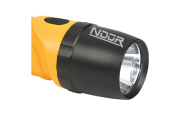 Image of SnugPak Ndur Emergency Led Flashlight w/Glass Breaker, Yellow/Black, 51700