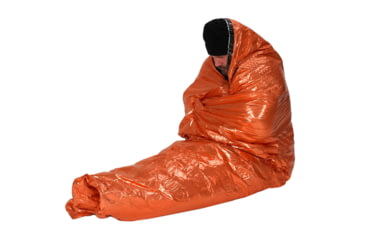 Image of SnugPak Ndur Emergency Survival Bag, Orange / Silver, 61435