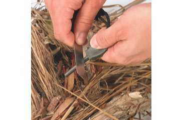 Image of SnugPak Ndur Mini Fire Steel w/Striker, Olive, 31161