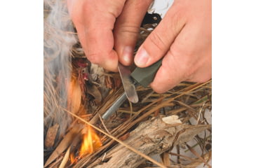 Image of SnugPak Ndur Mini Fire Steel w/Striker, Olive, 31161