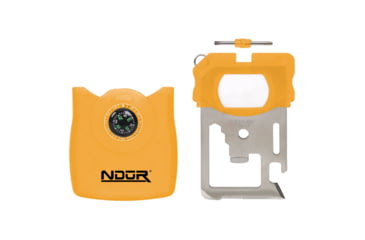 Image of SnugPak Ndur Survival Tool w/Compass, Orange, 72010