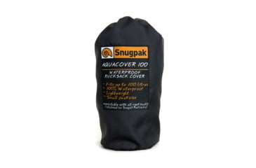 Image of SnugPak Snugpak Aquacover 100L Waterproof Ruksack Cover, Black, 100, 92149