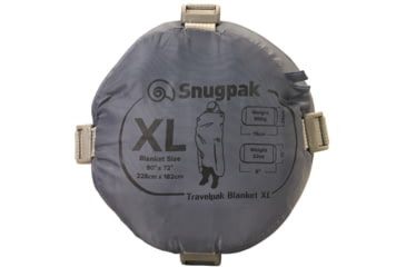 Image of SnugPak Travelpak Blanket, Pebble Grey, 98860