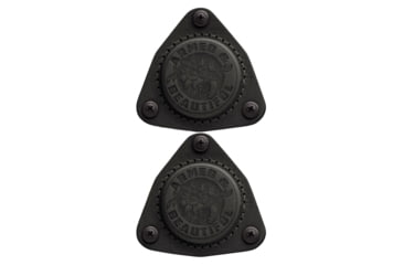 Image of SofHold Armed and Beatiful Gun Magnet Mount, 2 Pack, Black, Sofhold-AB-Black-2PK