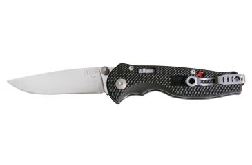 Image of SOG Knives FSA-7 Flash I - Straight Edge Satin Folding Knife