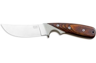 Image of SOG Large Woodline Knife w/ SE 4.8in. Steel Blade and Leather Sheath, Satin Polish Finish WD01L-CP