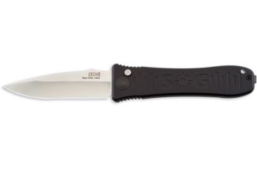 Image of SOG Spec-Elite I Auto Knife w/ SE Fold 3.5in. Steel Blade and Alum. Handle, Satin Finish, Black SE-51