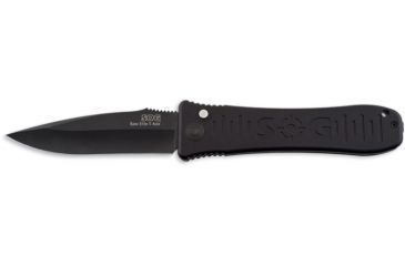 Image of SOG Spec-Elite II Auto Knife w/ SE Fold 4in. Steel Blade and Alum. Handle, Satin Finish, Black SE-61