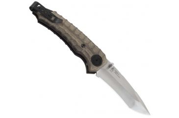 Image of SOG Specialty Knives &amp; Tools Kiku Assisted VG10 Folding Knife, Satin, KU-3001