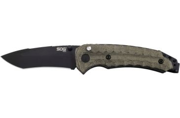 Image of SOG Specialty Knives &amp; Tools Kiku Assisted VG10 Folding Knife, Black, KU-3002