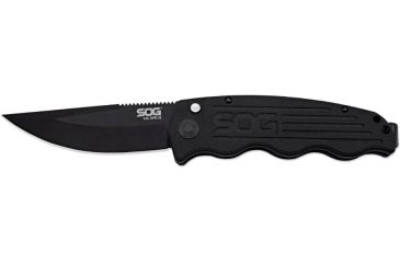 Image of SOG Specialty Knives &amp; Tools Tac Ops Automatic Folding Knife, Black, TO1011-BX