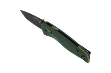Image of SOG Specialty Knives &amp; Tools Aegis AT Folding Knives, 3.13in, Straight Edge, Cryo D2 Steel, Drop Point, Forest, GRN Handle, SOG-11-41-13-41