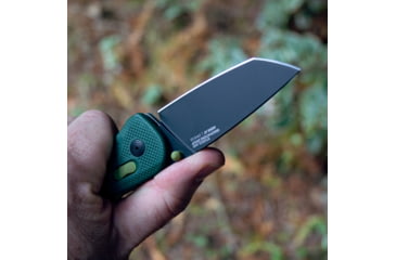 Image of SOG Specialty Knives &amp; Tools Aegis AT Folding Knives, 3.13in, Straight Edge, Cryo D2 Steel, Drop Point, Forest, GRN Handle, SOG-11-41-13-41