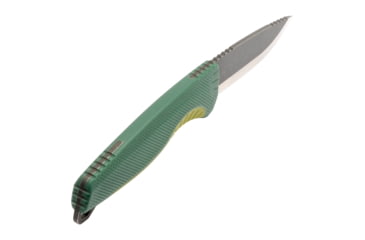 Image of SOG Specialty Knives &amp; Tools Aegis FX Fixed Blade Knives, 3.7in, Straight Edge, CRYO KRUPP 4116 Steel, Drop Point, Green, GRN / TPU Handle, Black, SOG-17-41-02-41
