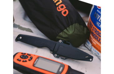 Image of SOG Specialty Knives &amp; Tools Altair FX Fixed Blade Knives, 3.7in, Straight Edge, CRYO KRUPP 4116 Steel, Clip Point, Black, GRN / TPU Handle, Black, SOG-17-79-01-57