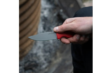 Image of SOG Specialty Knives &amp; Tools Altair FX Fixed Blade Knives, 3.7in, Straight Edge, CRYO KRUPP 4116 Steel, Clip Point, Red, GRN / TPU Handle, Black, SOG-17-79-02-57