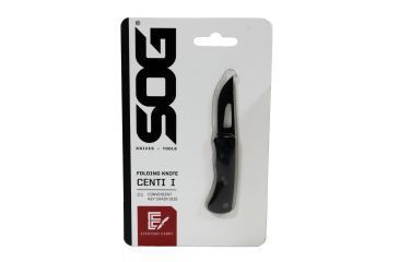 Image of SOG Specialty Knives &amp; Tools Centi I Folding Knife, Black, CE1002-CP