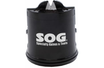Image of SOG Specialty Knives &amp; Tools Countertop Sharpener, Black, SOG-SH-02