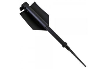 Image of SOG Specialty Knives &amp; Tools Elite E-Tool Collapsible Shovel, Ballistic Nylon Sheath, 26 inch, Hardcased Black, F19-N