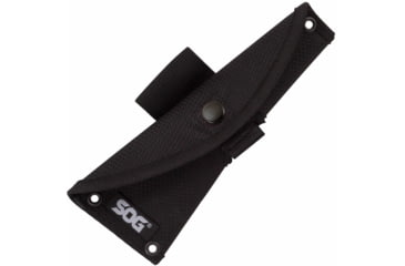 Image of SOG Specialty Knives &amp; Tools FastHawk Tactical Tomahawk Axe, 2in, 420 Stainless Blade, Black, Glass-Reinforced Nylon Handle, Black Finish, SOG-F06TN-CP