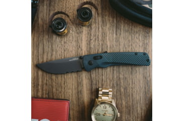 Image of SOG Specialty Knives &amp; Tools Flash At - Urban Grey - Partially Serrated - 11-18-06-57