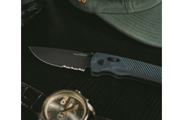 Image of SOG Specialty Knives &amp; Tools Flash At - Urban Grey - Partially Serrated - 11-18-06-57
