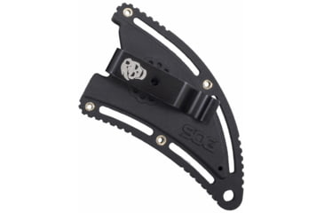 Image of SOG Specialty Knives & Tools Gambit Blade Knife, 2.58in, 7Cr17MoV Blade, Sheepsfoot, Black, Glass-Reinforced Nylon Handle, Silve, SOG-GB1001-CP