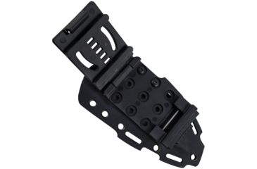 Image of SOG Specialty Knives &amp; Tools Kiku 4 Inch Dual Direction Satin Fixed Blade Knife w/ Micarta Handle and Kydex Sheath, Silver, KU-2022