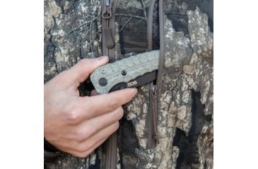 Image of SOG Specialty Knives &amp; Tools Kiku Assisted Folding Knife, Black, KU-3004