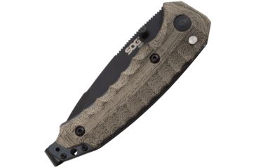 Image of SOG Specialty Knives &amp; Tools Kiku Assisted Folding Knife, Black, KU-3004