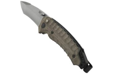 Image of SOG Specialty Knives &amp; Tools Kiku Assisted Satin Folding Knife, Silver, KU-3003