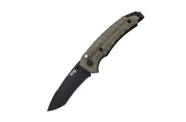 Image of SOG Specialty Knives &amp; Tools Kiku Assisted VG10 Folding Knife, Black, KU-3002