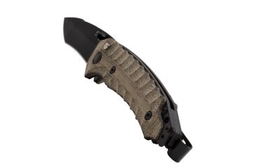 Image of SOG Specialty Knives &amp; Tools Kiku Assisted VG10 Folding Knife, Black, KU-3002