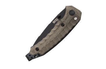 Image of SOG Specialty Knives &amp; Tools Kiku Assisted VG10 Folding Knife, Black, KU-3002