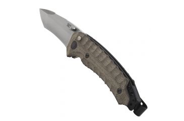 Image of SOG Specialty Knives &amp; Tools Kiku Assisted VG10 Folding Knife, Satin, KU-3001