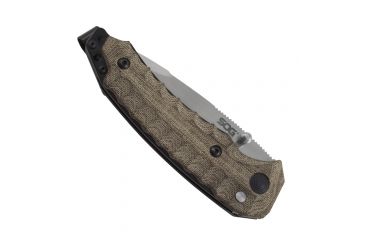 Image of SOG Specialty Knives &amp; Tools Kiku Assisted VG10 Folding Knife, Satin, KU-3001