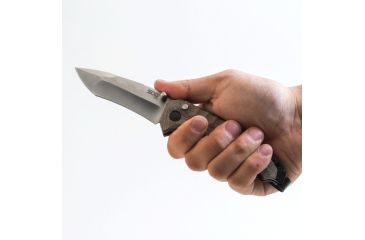 Image of SOG Specialty Knives &amp; Tools Kiku Assisted VG10 Folding Knife, Satin, KU-3001