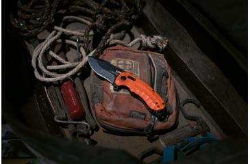 Image of SOG Specialty Knives &amp; Tools Kiku XR LTE, Orange G10, 12-27-03-57