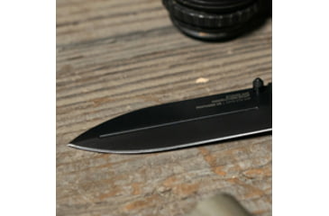 Image of SOG Specialty Knives &amp; Tools Pentagon XR Automatic Folding Knife, 3.63in, CTS-XHP Stainless, Spear Point Blade, Black Oxide, OD Green G10 Handle, 12-61-02-57