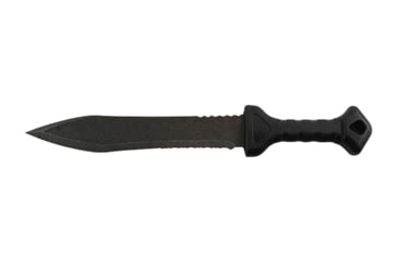 Image of SOG Phantom Strike II Machete Fixed Blade Knife 12.6" Spear Point 420 Black Blade Glass Reinforced Nylon (GRN) Handle Black