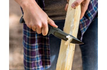 Image of SOG Specialty Knives &amp; Tools Pillar Fixed Blade Knife, Satin, UF1001-BX