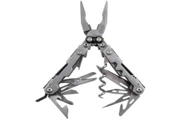 Image of SOG Specialty Knives &amp; Tools PowerLitre Multi-Tool, Stainless Steel Blade, Stone Wash Finish, Grey/Grey, SOG-PL1001-CP