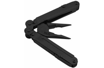 Image of SOG Specialty Knives &amp; Tools Powerlock EOD Scissors Multi-Tool w/ Nylon Sheath, Black Oxide Finish, Black/Black, SOG-B61N-CP