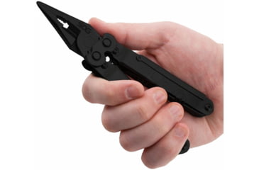 Image of SOG Specialty Knives &amp; Tools Powerlock EOD Scissors Multi-Tool w/ Nylon Sheath, Black Oxide Finish, Black/Black, SOG-B61N-CP